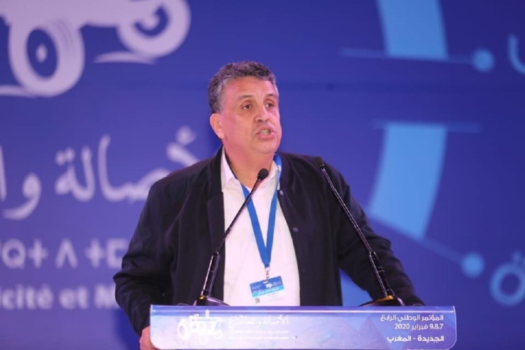 عبد اللطيف وهبي خلال الحملة الانتخابية بتارودانت قبل انتخابات 23 شتنبر 2026