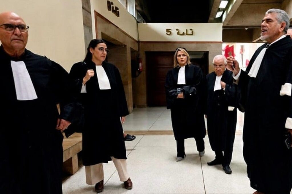 محامو الدار البيضاء والرميد داخل المحكمة فاتح شتنبر 2026