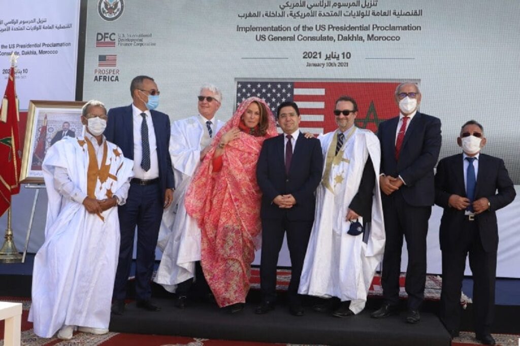 ديفيد شينكر خلال مهمة مراقبة الانتخابات في العيون والداخلة بالمغرب
