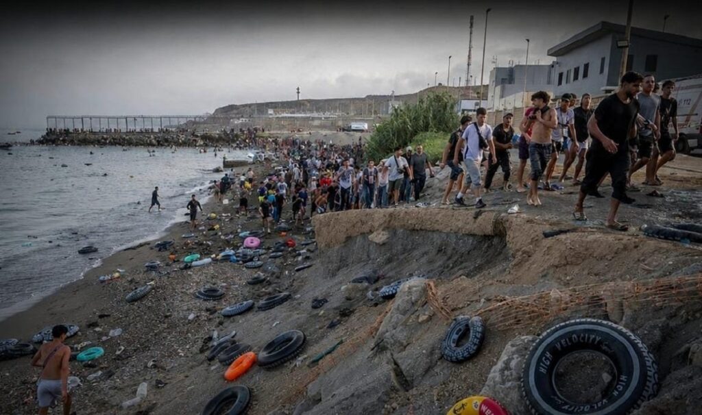 أحداث سبتة والتحقيق الجنائي في العبور الجماعي من المغرب إلى المدينة